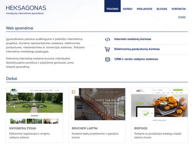 Internetinių svetainių kūrimas, el. parduotuvių kūrimas |