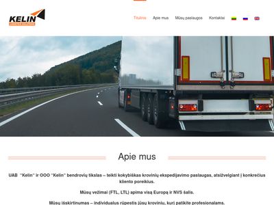 Kelin.lt , Apie mus
www.kelin.lt