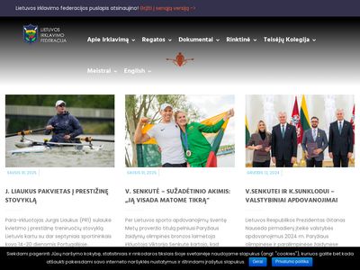 LIF – Lietuvos irklavimo federacija  www.lif.lt