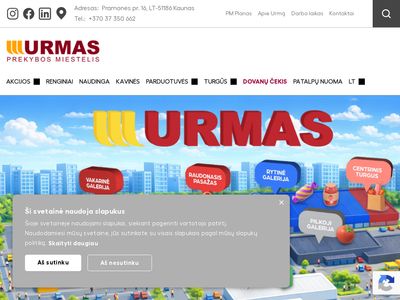 Urmas: prekybos miestelis Kaune  urmas.net