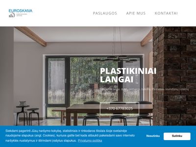 Euroskaivos langai – Apie mus  www.euroskaiva.lt