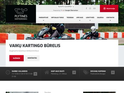 promosportas : NAUJIENOS  www.kartodromas.lt