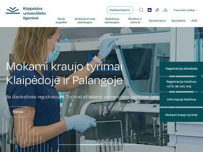VšĮ Klaipėdos jūrininkų ligoninė  www.jurlig.lt