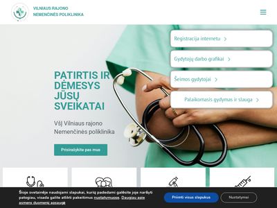 VšI Vilniaus rajono Nemencines poliklinika  www.nempol.lt