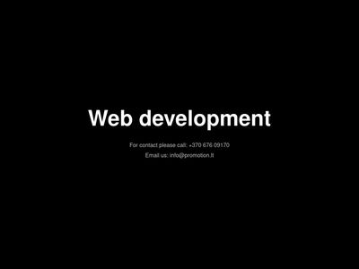 WEB development | Ecommerce developement | Web design and banners