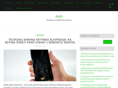 Alioskelbimai.lt – Lietuvos skelbimai internete  www.alioskelbimai.lt