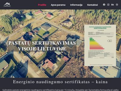 Pastato energinio naudingumo sertifikatas – kaina ir užsakymas