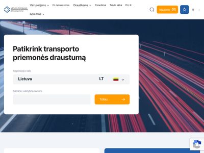 LIETUVOS RESPUBLIKOS TRANSPORTO PRIEMONIŲ DRAUDIKŲ BIURAS