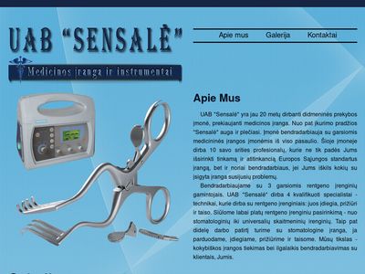 UAB SENSALĖ  www.sensale.lt