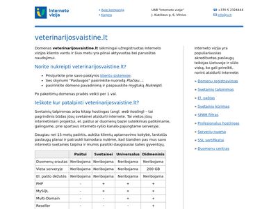 www.veterinarijosvaistine.lt  www.veterinarijosvaistine.lt