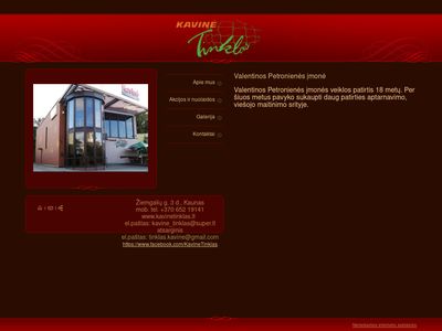 Valentinos Petronienės įmonė  www.kavinetinklas.lt