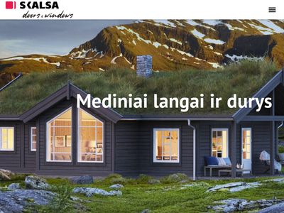 UAB „Skalsa“ – mediniai langai, durys, korpusiniai baldai