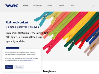 VVK ZIPPER: Į pradžią  www.vvkzipper.lt