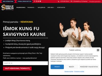 Kovos menai – Kung fu akademija Kaune  www.kung-fu.lt