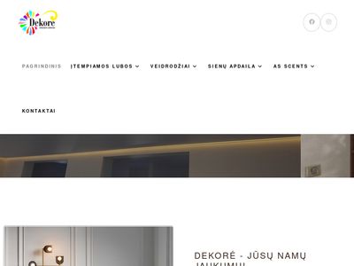 dekore.lt – Domenai, domenų registravimas – UAB „Interneto vizija