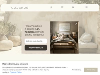 Interjero detalės – kodas jūsų namų stiliui | CODEKUS