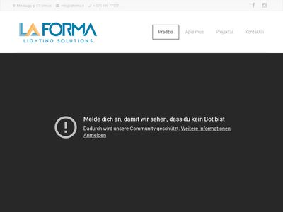 La Forma | sveiki atvykę  www.laforma.lt
