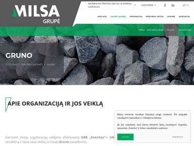 UAB "Granitinė skalda" | | Akcijos  www.granitineskalda.lt