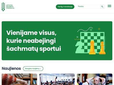 www.chessfed.lt – Lietuvos šachmatų federacija -Lithuanian Chess
