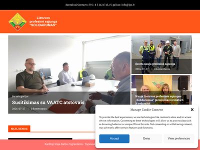 LPS "Solidarumas"  www.solidarumas.lt