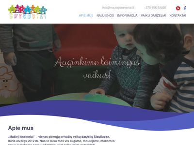 &nbsp; Vaikų darželis „Mažieji &scaron;nekoriai” &