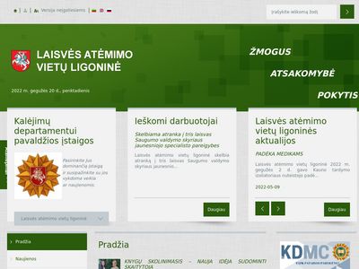 Naujienos – Laisvės atėmimo vietų ligoninė  www.lavl.lt