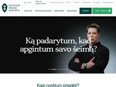 Lietuvos šaulių sąjunga  www.sauliusajunga.lt