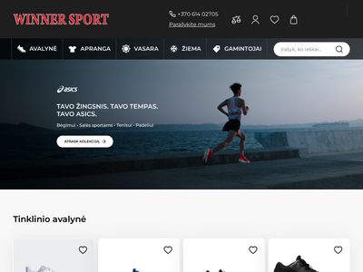 WinnerSport – winnersport.lt  www.winnersport.lt