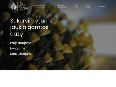 Žali sodai. Jaukiai namų aplinkai. – Zali sodai. Jaukiai