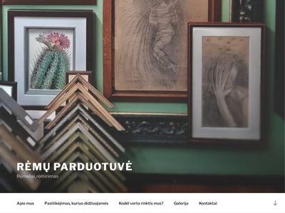 Apie Mus  www.remuparduotuve.lt