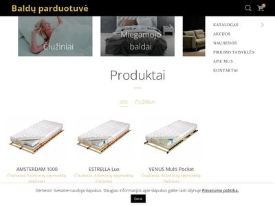 Baldų linija  www.baldu-parduotuve.lt