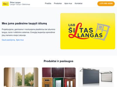 lizingas  www.siltaslangas.lt