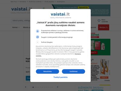 Pradžia – Vaistai.lt  www.vaistai.lt
