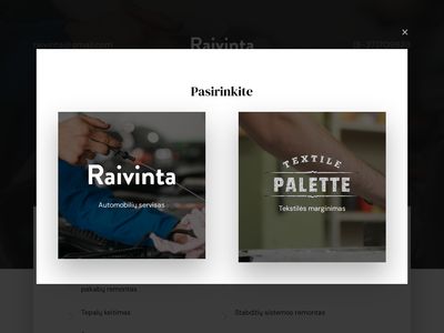 Raivinta | Automobilių servisas  www.raivinta.lt
