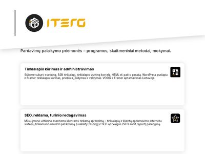 Itero  www.itero.lt