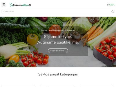 Daržovių sėklos  www.darzoviuseklos.lt