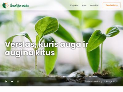 UAB "Žemaitijos Sėklos"  www.zemseklos.lt
