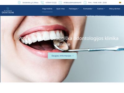 Skraidenta | Odontologijos klinika  www.skraidenta.lt