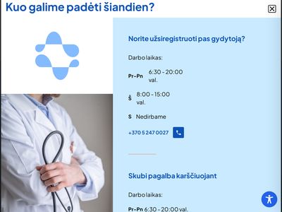 VŠĮ Vilniaus rajono centrinė poliklinika  www.vrcp.lt
