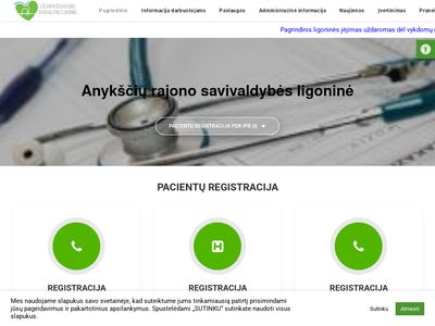 Anykščių ligoninė – Kontaktai  www.anlig.lt