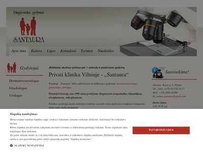 Privati klinika Vilniuje | Santaura  www.santaura.lt