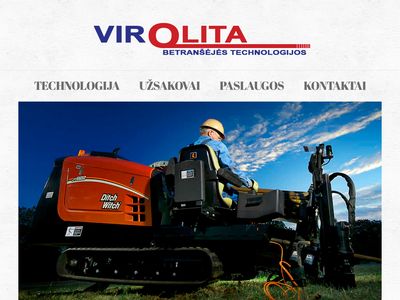 UAB „VIROLITA” – betranšėjinės technologijos, inžinerinių