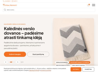 Verslo dovanos, spauda ir reklama – nuo idėjos iki rezultato