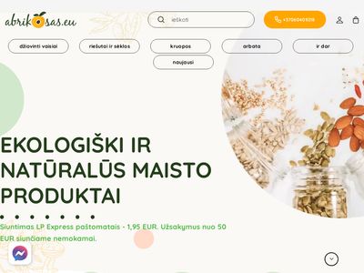 Ekologiški ir natūralūs maisto produktai: džiovinti vaisiai ir rie