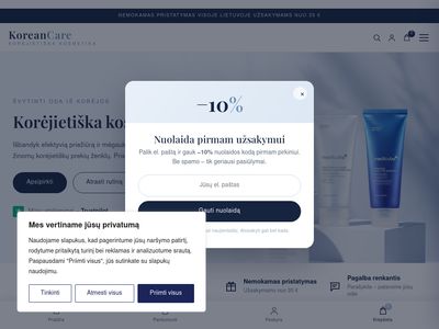 Korėjietiška kosmetika tavo odai – KoreanCare.lt