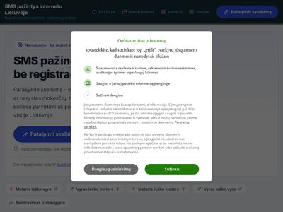 SMS Pažintys be registracijos: skelbimai ir rimtos pažintys