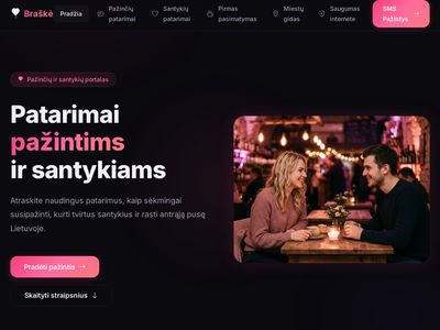 Braškė — Pažinčių ir santykių portalas  braske.puslapiai.lt