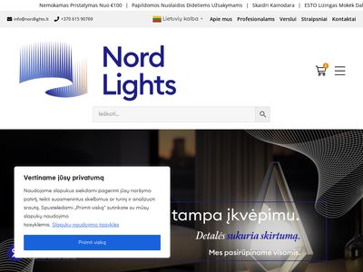 Šviestuvai | Šviestuvai internetu | Nordlights.lt