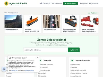 Žemės ūkio skelbimai | Agroskelbimai.lt  agroskelbimai.lt