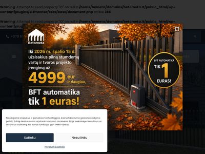 Pagrindinis – Betometa.lt  betometa.lt